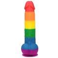 Lovetoy PRIDER tęczowe  LGBT 23 cm
