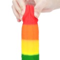 Lovetoy PRIDER tęczowe  LGBT 23 cm