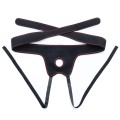 LOVETOY Easy Strap On Set 7.0" CZARNE DILDO