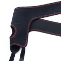 LOVETOY Easy Strap On Set 7.0" CZARNE DILDO
