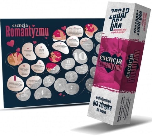 Esencja romantyzmu gra zdrapka DLA DWOJGA SEX PARA