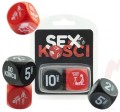 Seks Kości czarne czerwone drewniane kamasutra GRA
