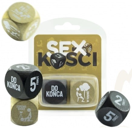 Seks Kości czarne złote kamasutra GRA