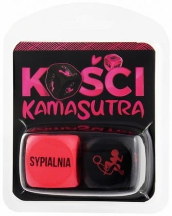 Seks Kości czarne różowe drewniane kamasutra GRA