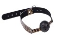 Mokko Toys Ball Gag Knebel z kulką panterka BDSM