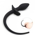 Mokko Toys Korek analny z ogonem psa BDSM 21,5 cm