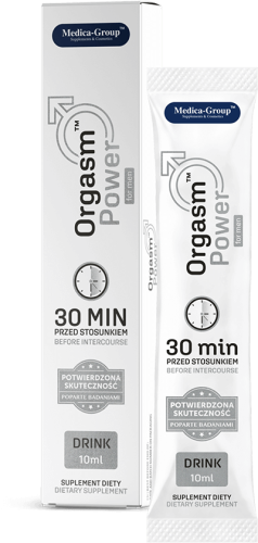 Orgasm Power for Men Drink na szybką, mocną, długą erekcję 10ml
