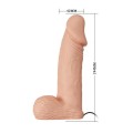 Pretty Love ULTRA PASSIONATE HARNESS 7.6" strap on z wibrującym dildo
