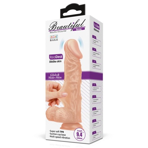 Pretty Love BEAUTIFUL BURAQ 9.4"  dildo z funkcją wibracji