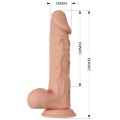 Pretty Love BEAUTIFUL BURAQ 9.4"  dildo z funkcją wibracji