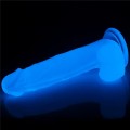 Lovetoy LUMINO PLAY  7.5" dildo świecące w ciemności