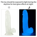 Lovetoy LUMINO PLAY  7.5" dildo świecące w ciemności