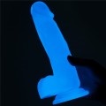 Lovetoy LUMINO PLAY  7.5" dildo świecące w ciemności