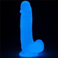 Lovetoy LUMINO PLAY  7.5" dildo świecące w ciemności