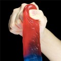 Lovetoy DAZZLE STUDS 7" kolorowe dildo 18 cm