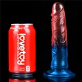 Lovetoy DAZZLE STUDS 7" kolorowe dildo 18 cm