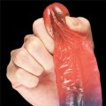 Lovetoy DAZZLE STUDS 7.5" kolorowe realistyczne dildo 19 cm