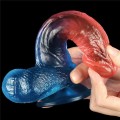Lovetoy DAZZLE STUDS 7.5" kolorowe realistyczne dildo 19 cm