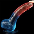 Lovetoy DAZZLE STUDS 7,5" kolorowe realistyczne dildo 19 cm