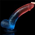 Lovetoy DAZZLE STUDS 9" kolorowe realistyczne dildo 23 cm