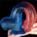 Lovetoy DAZZLE STUDS 9" kolorowe realistyczne dildo 23 cm