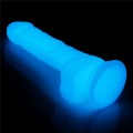 Lovetoy LUMINO PLAY 7" realistyczne dildo świecące w ciemności 18 cm