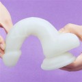 Lovetoy LUMINO PLAY 7" realistyczne dildo świecące w ciemności 18 cm
