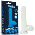 Lovetoy LUMINO PLAY 8" realistyczne dildo świecące w ciemności 21 cm