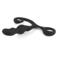 Lovetoy ULTIMATE SILICONE P SPOT TEASER  korek analny masażer prostaty - czarny