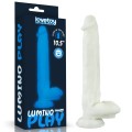 Lovetoy LUMINO PLAY 10.5" realistyczne dildo świecące w ciemności
