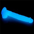 Lovetoy LUMINO PLAY 10.5" realistyczne dildo świecące w ciemności