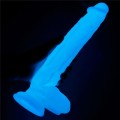 Lovetoy LUMINO PLAY 10.5" realistyczne dildo świecące w ciemności