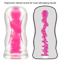 Lovetoy LUMINO PLAY PINK GLOW eleastyczny masturbator świecący w ciemności 