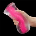 Lovetoy LUMINO PLAY PINK GLOW eleastyczny masturbator świecący w ciemności 