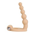 Lovetoy THE ULTRA SOFT BEAD 6.5" nakładka na penisa do podwójnej penetracji