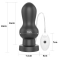 Lovetoy KING SIZED VIBRATING ANAL 7" duży korek analny z wibracjami