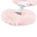 Lovetoy FLUFFY HANDCUFFS różowe pluszowe kajdanki