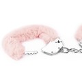 Lovetoy FLUFFY HANDCUFFS różowe pluszowe kajdanki
