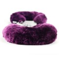 Lovetoy FLUFFY HANDCUFFS fioletowe pluszowe kajdanki