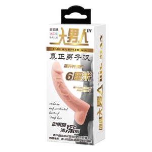 PRETTY LOVE SEX TOYS BIG MAN nakładka przedłużająca penis