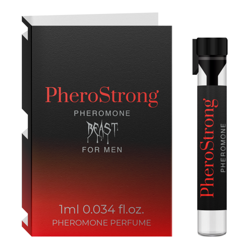 PheroStrong  Beast for Men - męskie perfumy z feromonami 1 ml