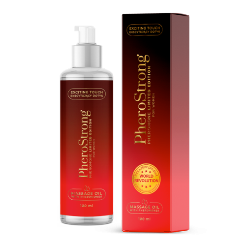 PheroStrong Limited Edition for Women - olejek do masażu z feromonami 100 ml
