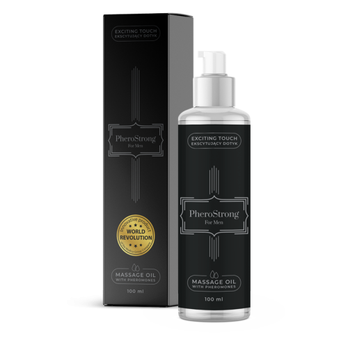 PheroStrong for Men - olejek do masażu z feromonami 100 ml