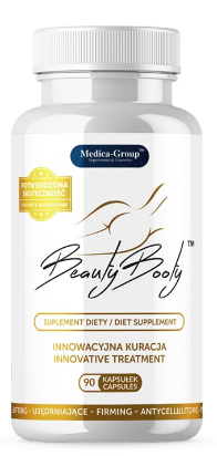 BeautyBooty suplement diety ujędrniający pośladki 90 kapsułek