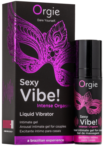 ORGIE Sexy Vibe! Liquid Vibrator INTENSE ORGASM żel intymny potęgujący orgazm 15 ml