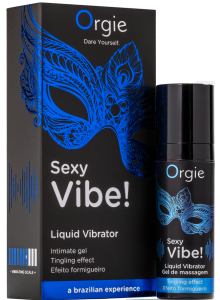 ORGIE Sexy Vibe! Liquid Vibrator żel intymny wibrator w płynie 15 ml