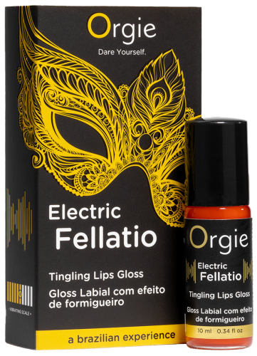 ORGIE Electric Fellatio błyszczyk do seksu oralnego 10 ml
