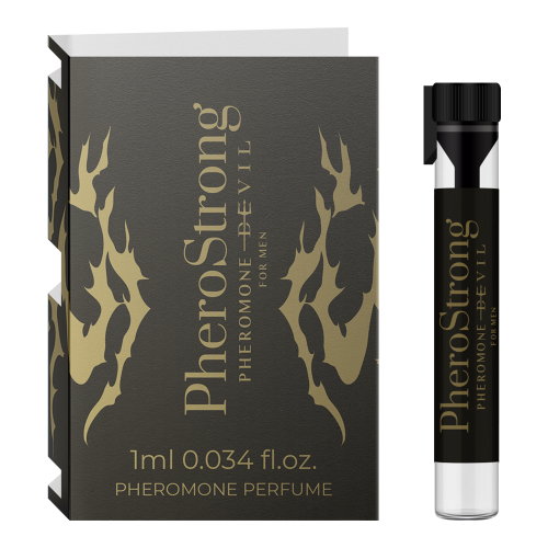 PheroStrong DEVIL for Men - męskie perfumy z feromonami 1 ml