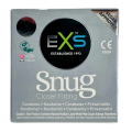 EXS Snug Fit - prezerwatywy ściśle przylegające 3 sztuki