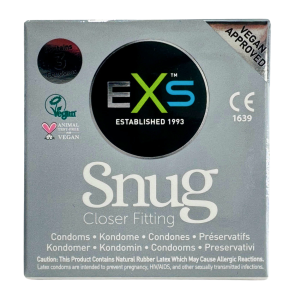 EXS Snug Fit - prezerwatywy ściśle przylegające 3 sztuki